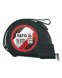 Mõõdulint 8m/25mm YATO magnet pidurdatud (auto-lock)